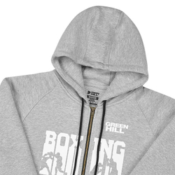 FH-10274A Толстовка на молнии BOXING серая