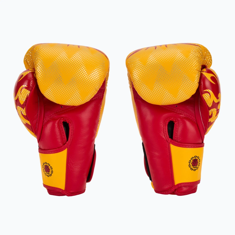 Боксёрские перчатки Top King Boxing Dragon yellow