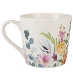 Кружка "Floristry" v=380 мл (min12) (транспортная упаковка)