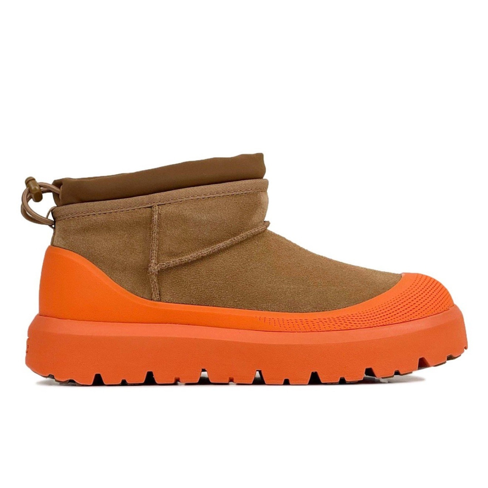 UGG Mens Ultra Mini Hybrid Chestnut / Orange