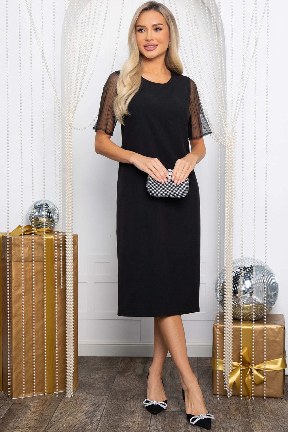 Платье Первое свидание (черное) П14638-25М LT Collection