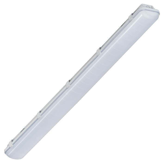 Светильник LED ДСП 38Вт 4800лм 5000К Slim-38/MILKY IP65 ICEBERG с БАП 1ч 1262x124x85mm CSVT