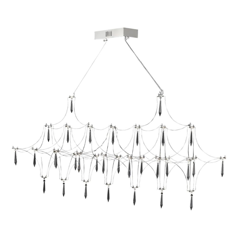 SL6603.103.17 Светильник подвесной ST-Luce Хром/Прозрачный LED 1*17W 4000K GRAVETTA