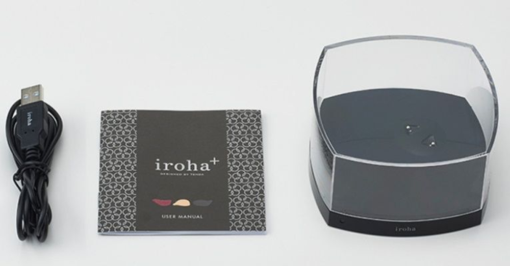 Бордовый клиторальный стимулятор IROHA TORI