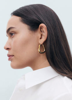 Рубашка regular из смеси хлопка и лиоцелла