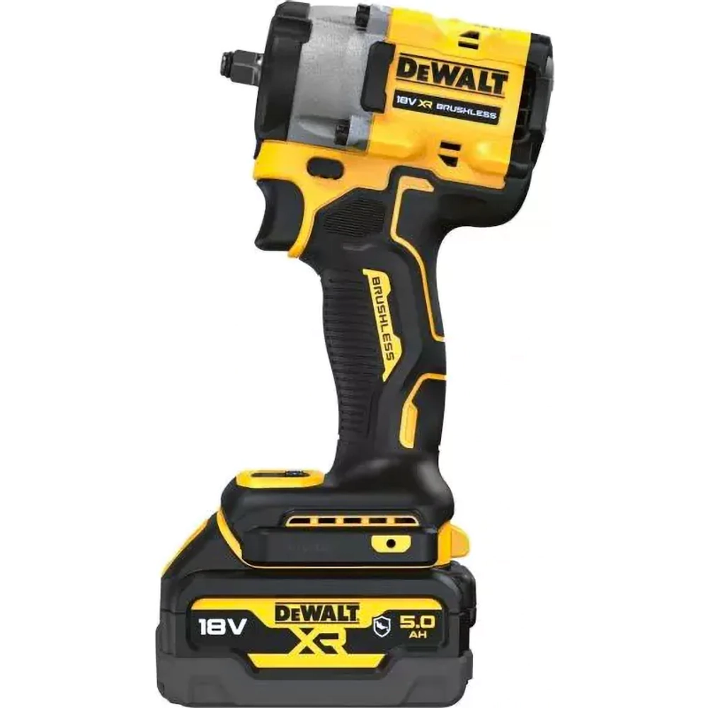DeWalt DCF923P2G-QW аккумуляторный гайковёрт (2 x 5 Ач, ЗУ)