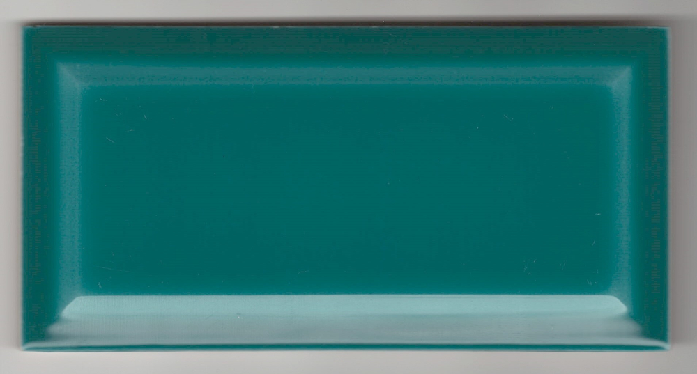 Плитка настенная Metro Green glossy 150x75х9 мм