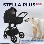 Детская коляска Sweet Baby Stella Plus Neo 2 в 1 Black