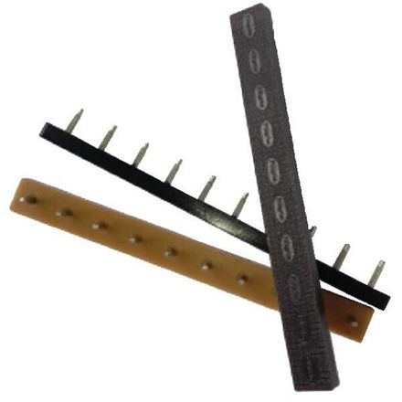 Набойки полоса Piligrim 150х15х6мм, штырь 2,4мм (5пар) бежевый