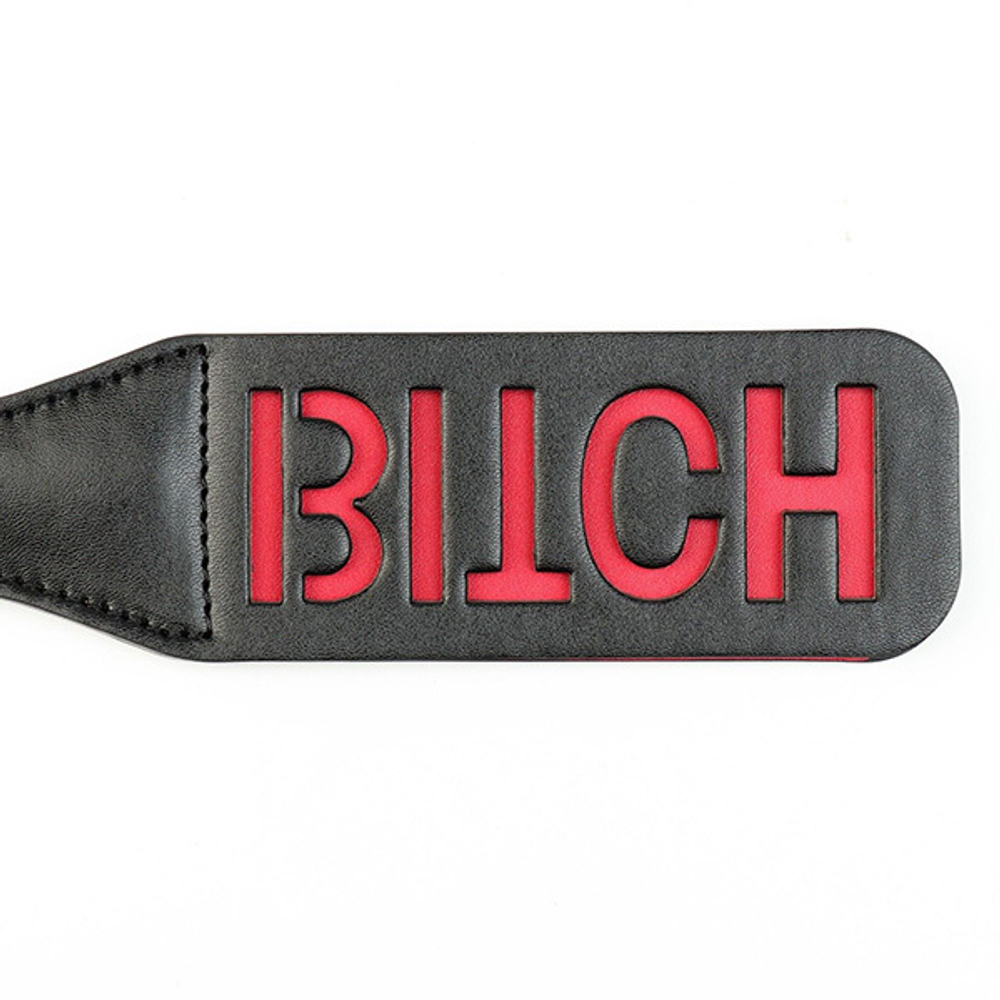 Черная шлёпалка из эко-кожи с надписью 38см Сима-Ленд Оки-Чпоки 9944720