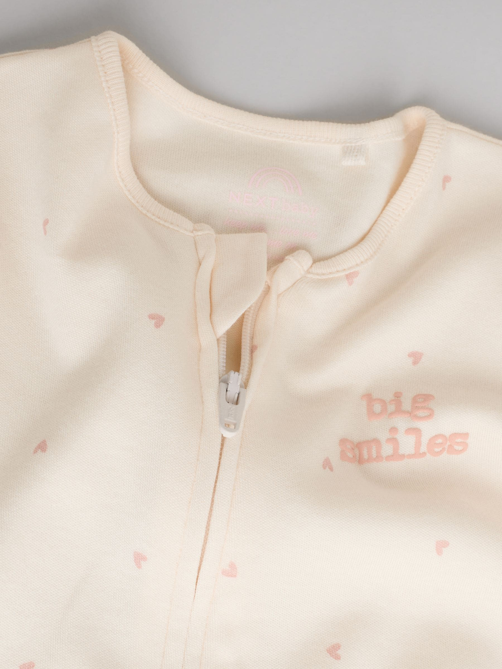 Комбинезон / Cлип для малышей Next F34-058, 3 шт., Розовый, Бежевый