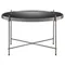 Журнальный столик Josen, Ø65 см, черный
