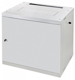 Шкаф настенный 19", 12U Eurolan 60W-12-64-30GY