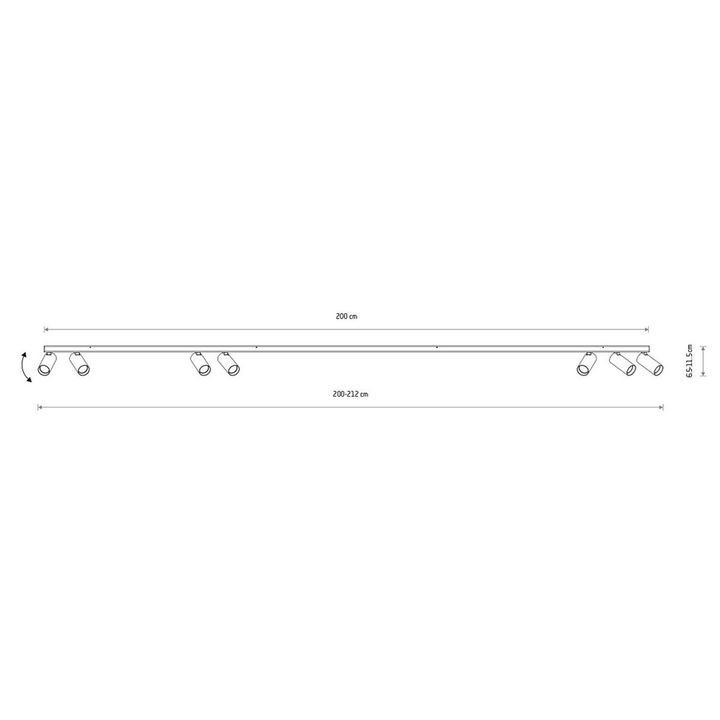 Накладной спот Nowodvorski Fourty Surface VII Umbra Gray 11470