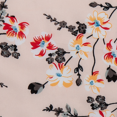 Ткань штапель принт 105 гр/м, 100% вискоза, ш. 145 см