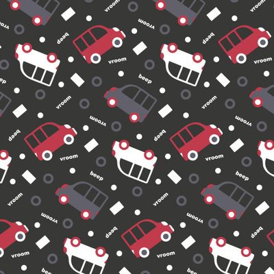 Buy baby fabric car vans black