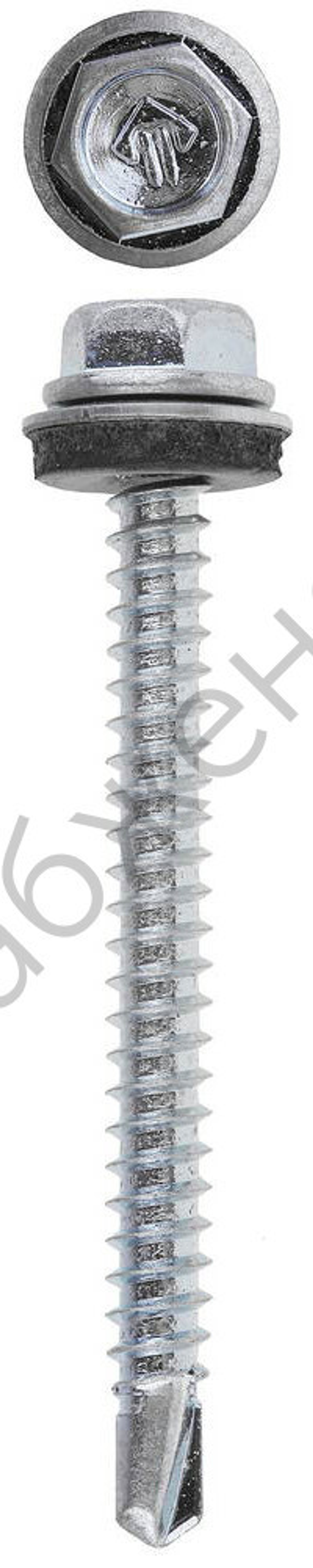 ЗУБР СКД 50 х 4.8 мм, кровельный саморез, цинк, 1200 шт (4-300310-48-050)