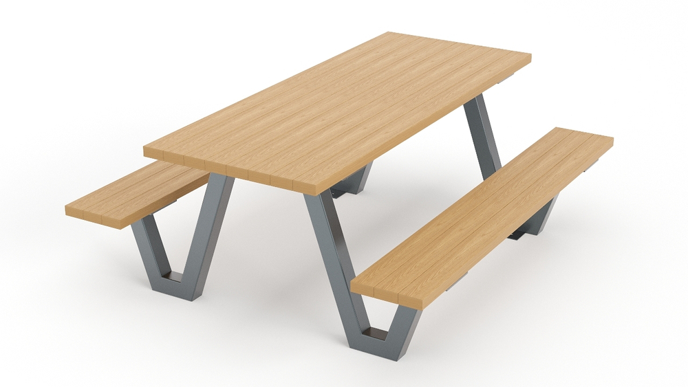 Стол со скамейками SK00288