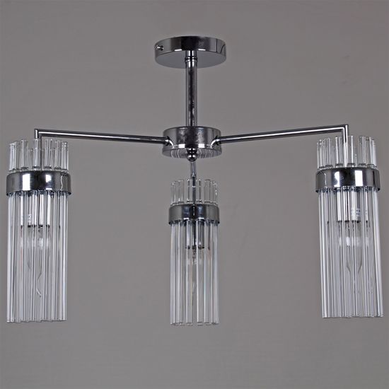 IL0761-3CSQ-25 CR GENOA светильник потолочный