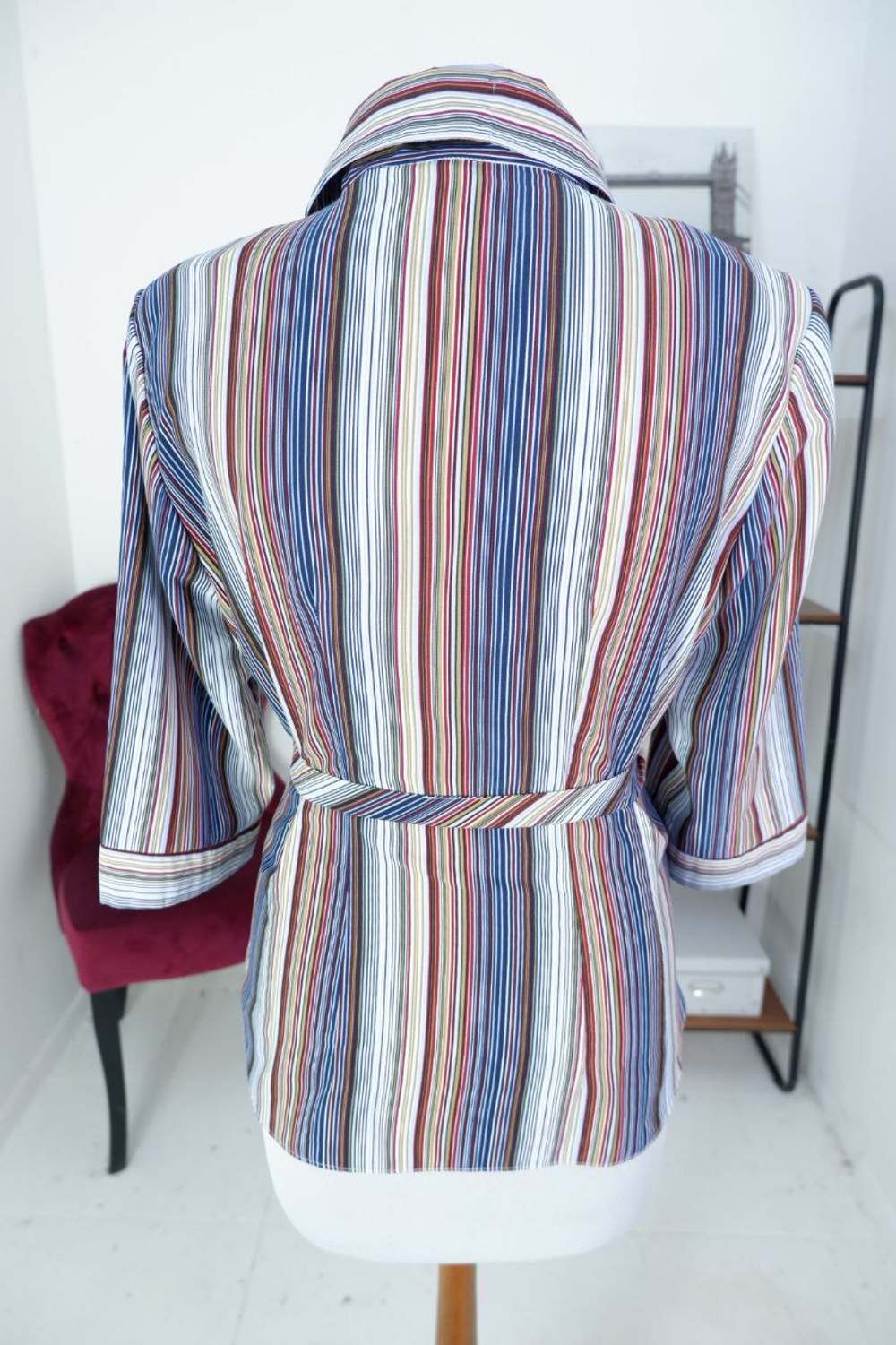 Рубашка DYKTATOR в полоску 48 размер