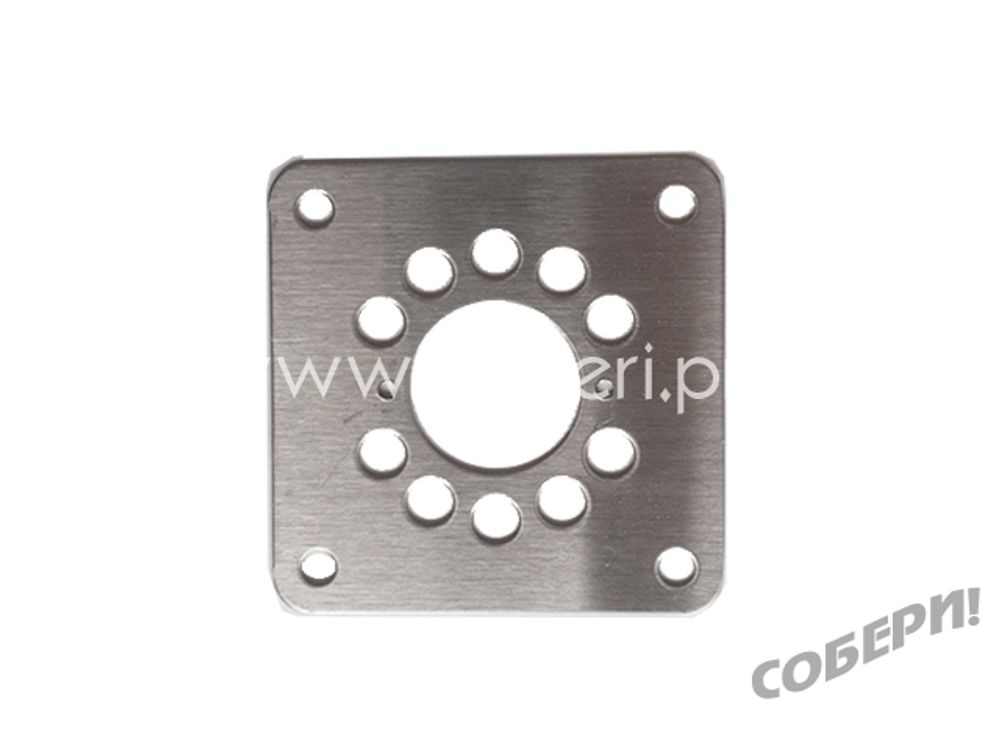 фланец крепежный декоративный для крепления керамической для 9-штырьковой ламповой панели купить