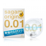 Презервативы Sagami Original 001 EXTRA LUB, 2 шт