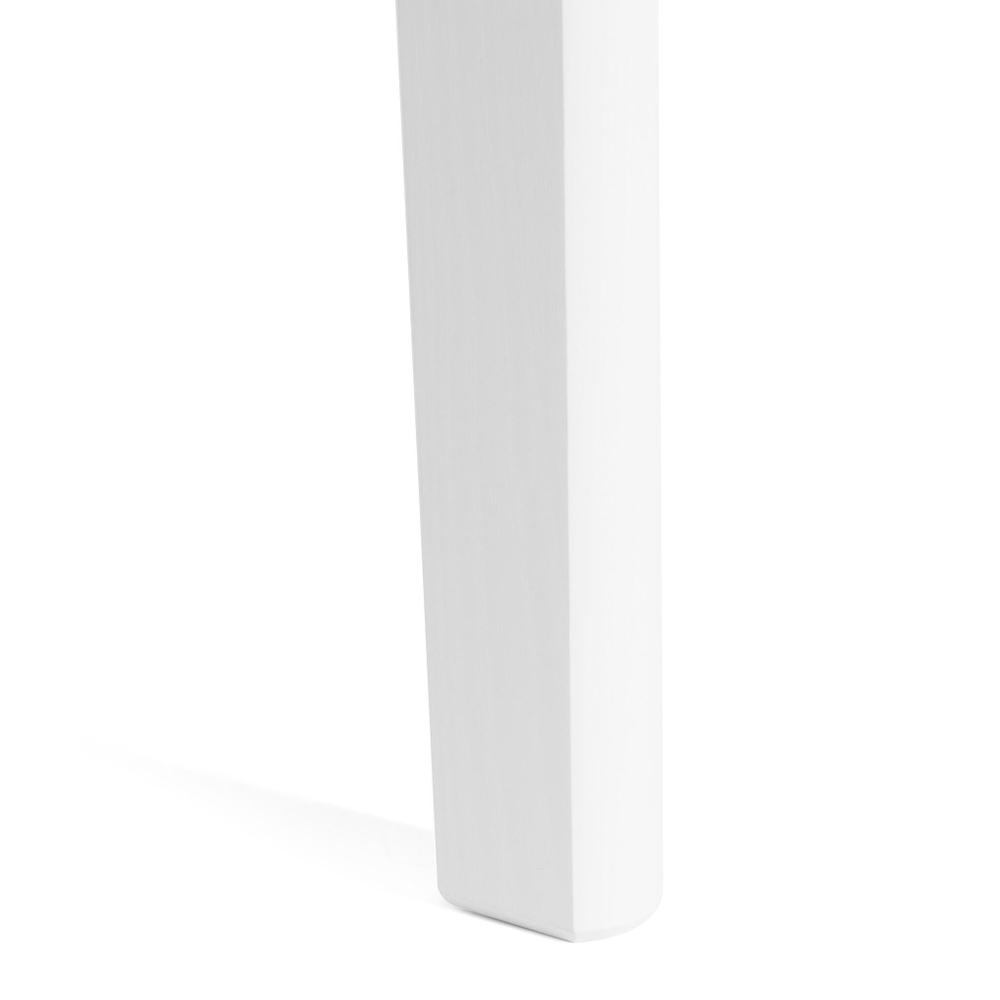 Стол Соната Люкс/ Sonata Lux table, 120х75х75 см массив сосны, антик/белый, 120х75х75 см