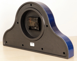 Настольные часы MIRRON, интерьер, синий, механизм, плавный ход