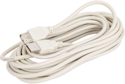 Шнур REXANT USB-А male - USB-A female 5M 18-1117