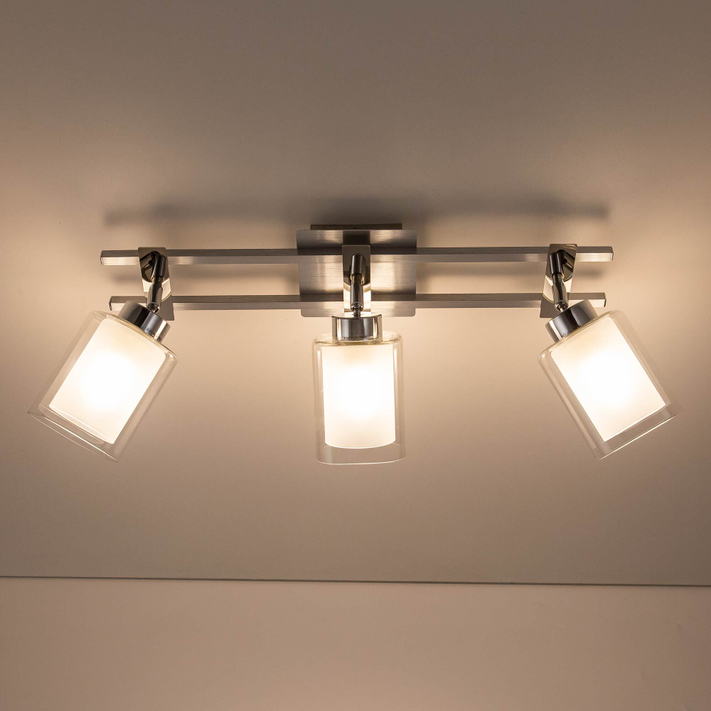 Citilux Риволи CL104130 Люстра с поворотными плафонами Алюминий