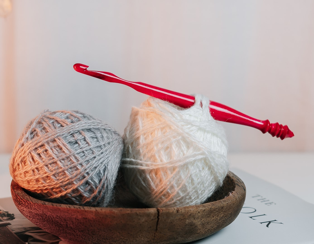 Деревянный крючок для вязания из древесины клена 8.5 мм. K338