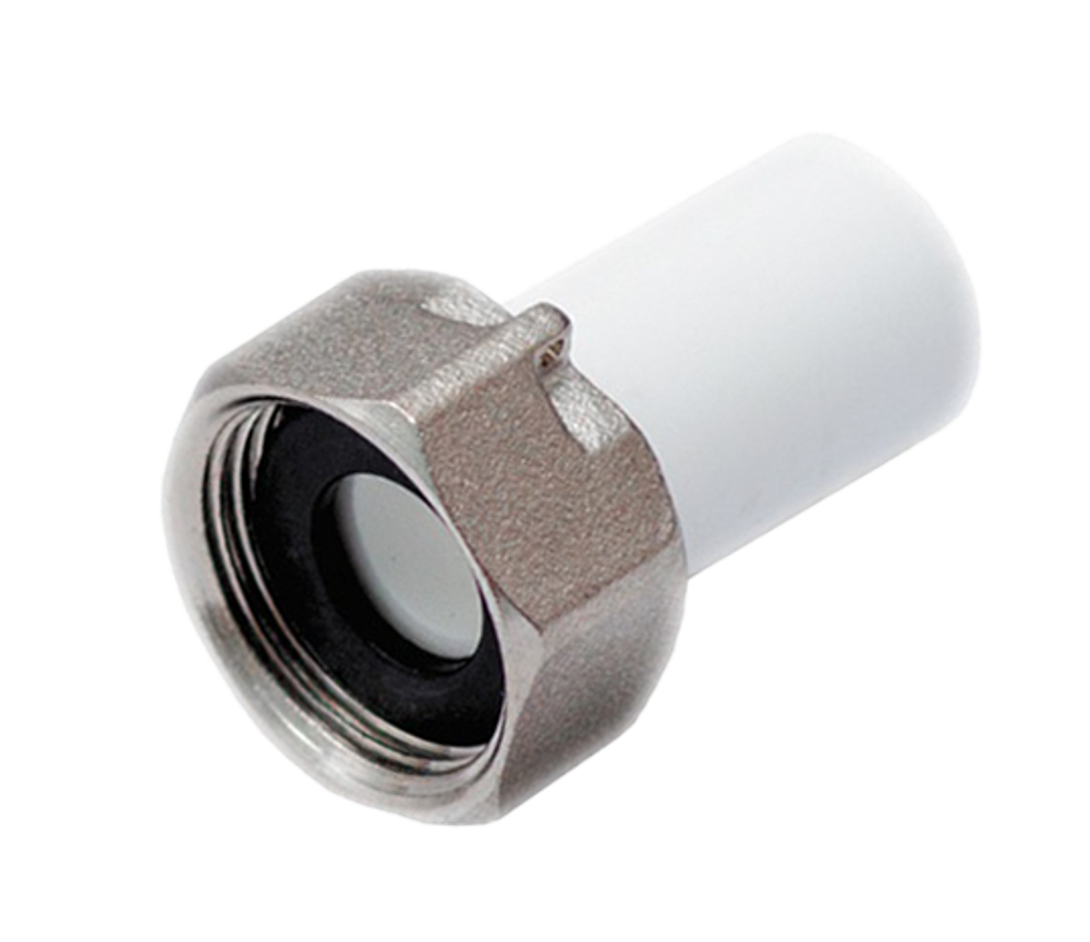 Штуцер -ПП с накидной гайкой  Ф25 х 1" Г.  ViEiR  (240/20шт)