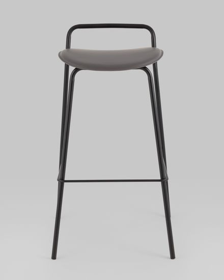 Стул барный Mantis экокожа темно-серый