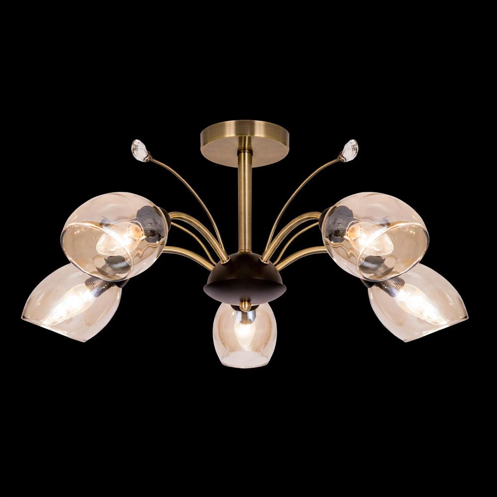 Citilux Комета CL108155 Люстра потолочная Бронза Венге