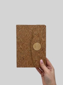 Блокнот А5 пробковый в линейку 80 листов (201930612-2)