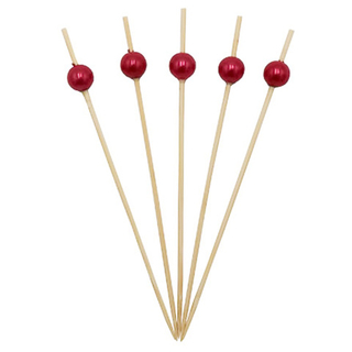 Пика дер."Жемчуг КРАСНЫЙ"120мм /100 шт