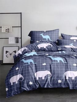 Простынь на резинке Полисатин Мечта "Night" 180x200 см