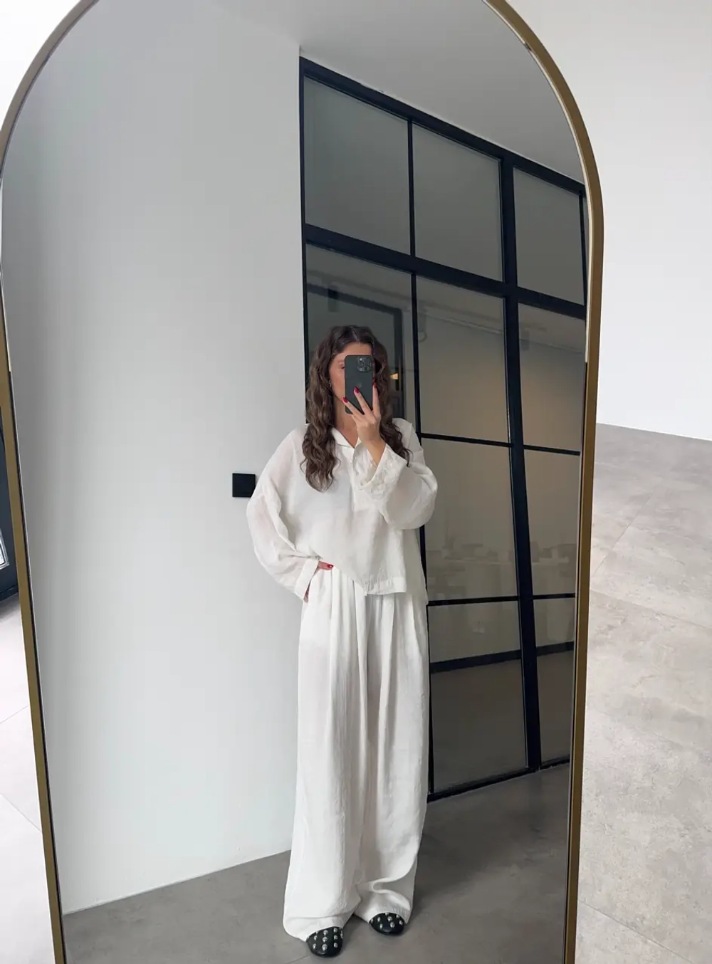 Костюм с кимоно с брюками на эластичном поясе