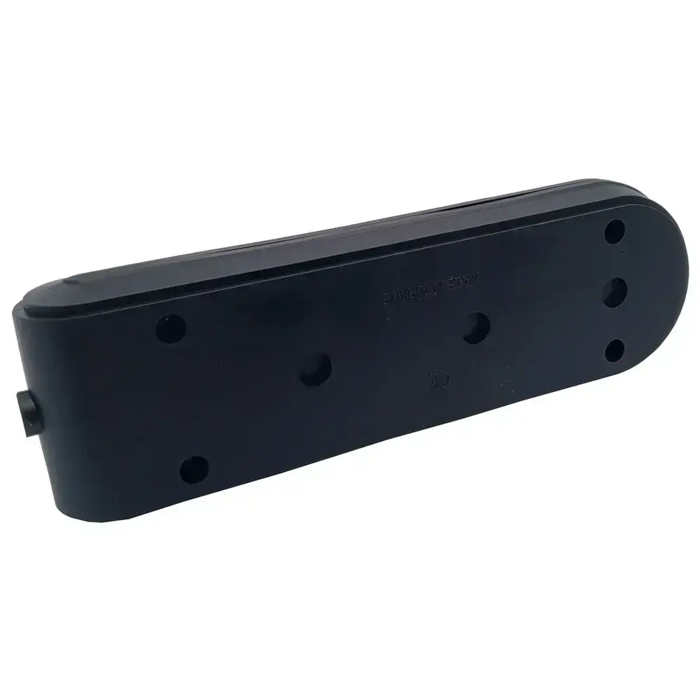 Колодка 3-местн. б/з черная