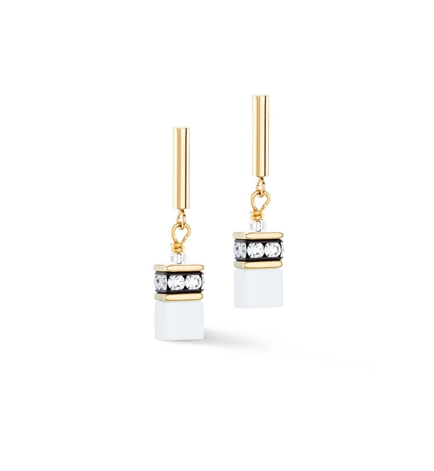 Серьги Coeur de Lion White-Gold 2810/21-1416