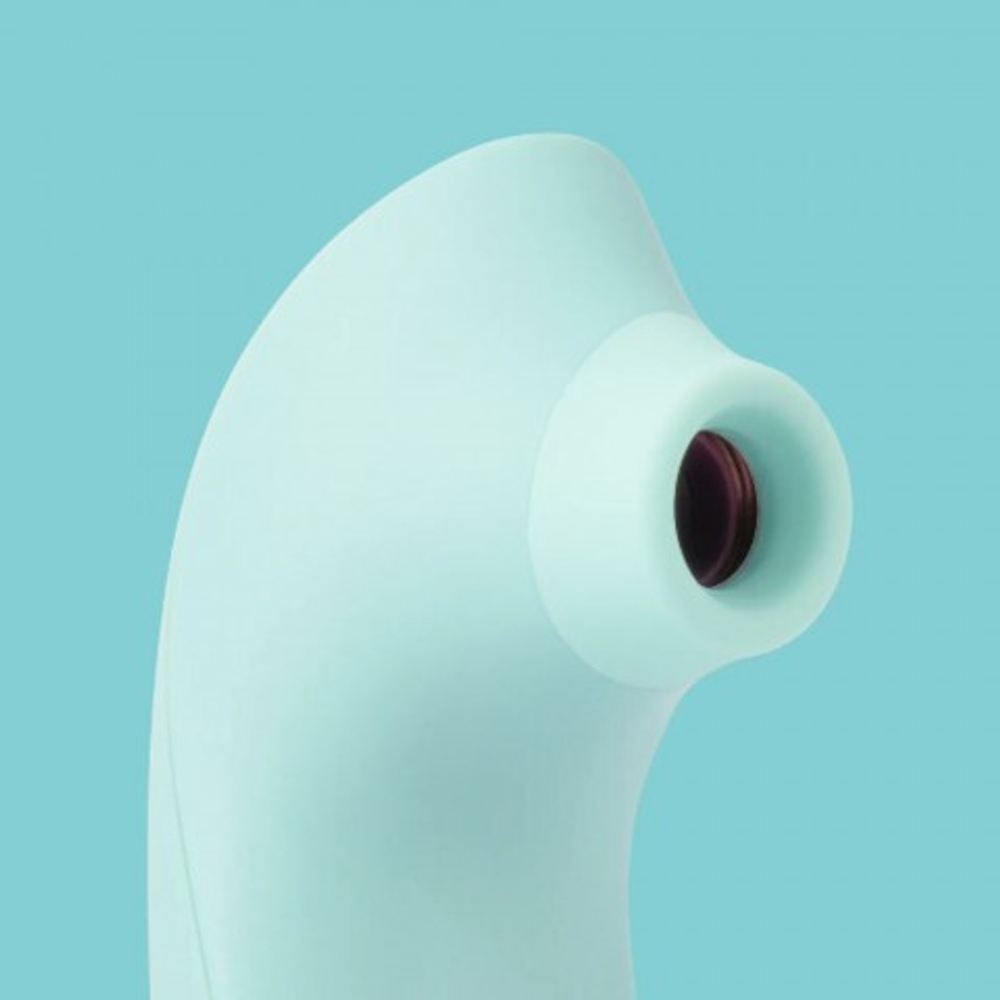 Интерактивный клиторальный стимулятор Pulse Lite Neo морская пена синего цвета  от SVAKOM