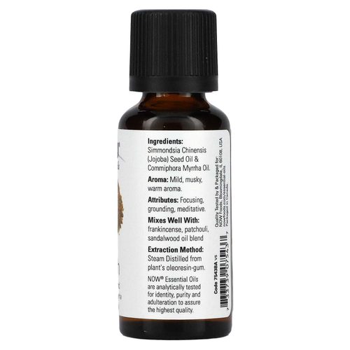 NOW Foods, Эфирные масла, мирра, 30 мл (1 жидк. унц.)