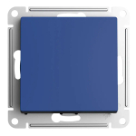 ATLASDESIGN 1-клавишный ПЕРЕКРЕСТНЫЙ ПЕРЕКЛЮЧАТЕЛЬ, сх.7, 10АХ, механизм, АКВАМАРИН