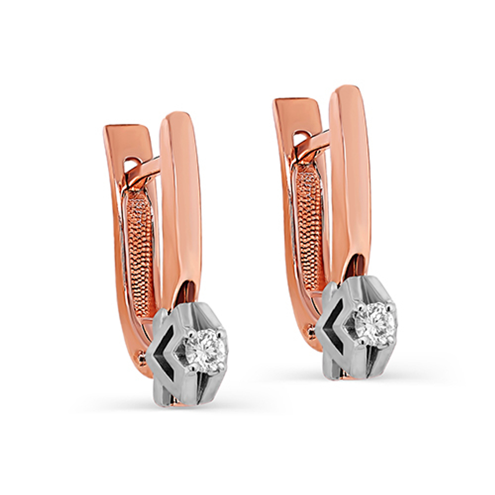 Серьги из золота 585 пробы