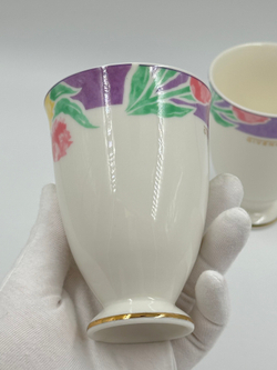 Стакан с фиолетовой каймой Givenchy by Yamaka