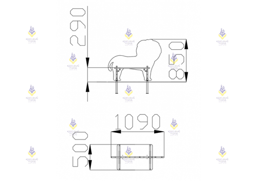 Скамья «Львенок»