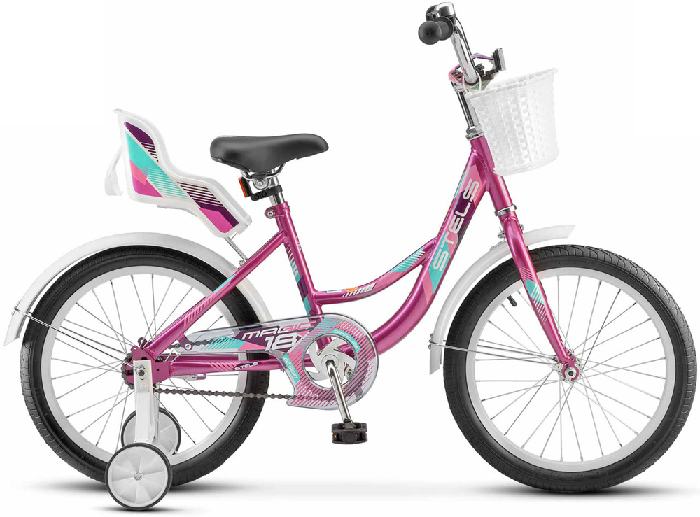 Велосипед STELS 18"  Magic С, рама 12" розовый