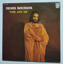 Винтажная виниловая пластинка LP Demis Roussos Fire And Ice (France 1971)