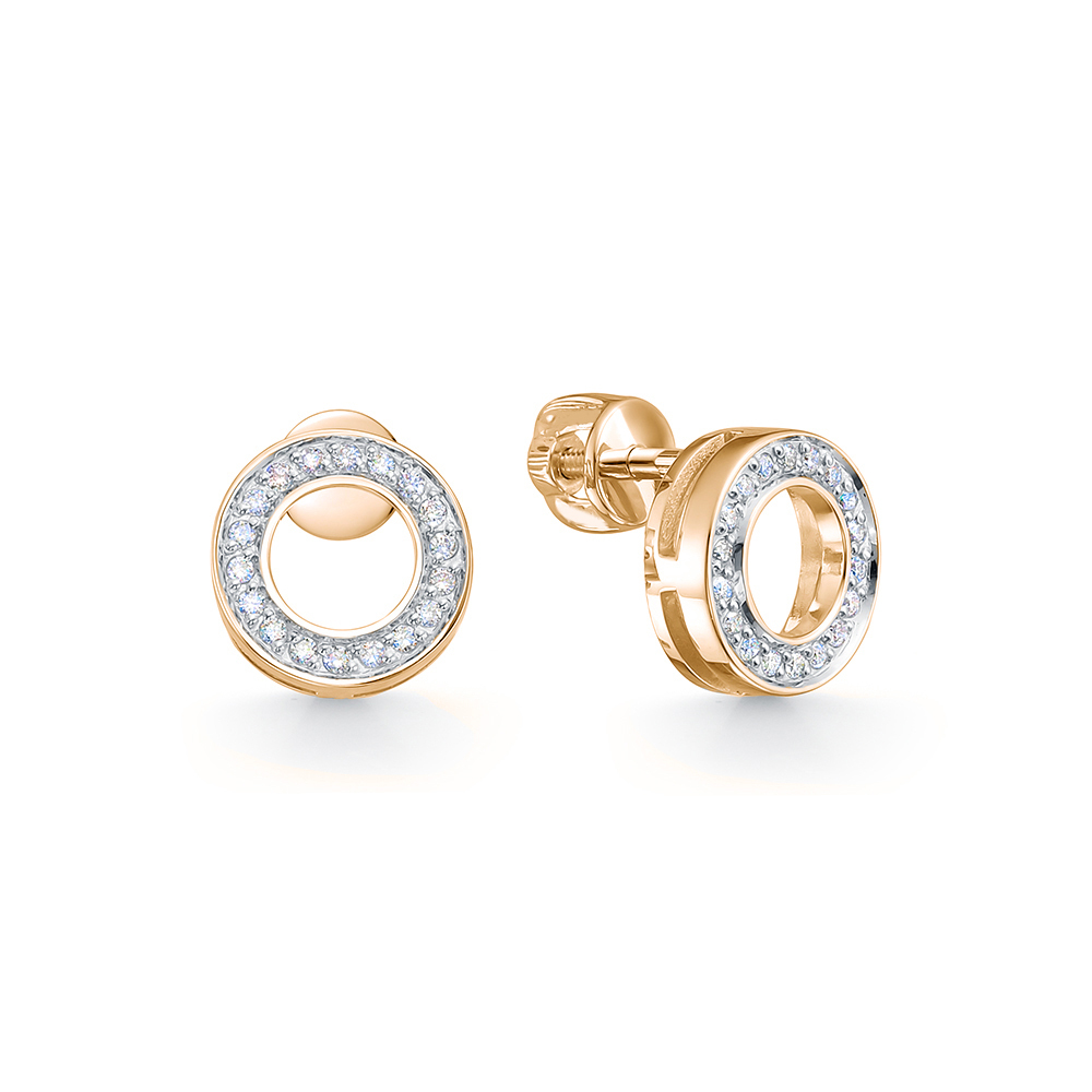 Серьги из золота 585 пробы