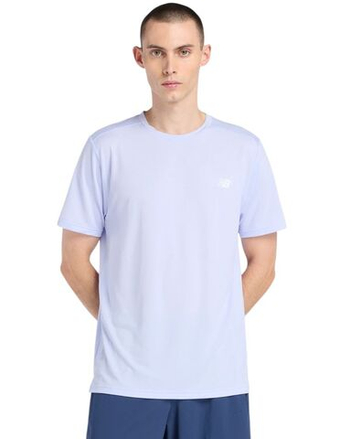 Мужская теннисная футболка New Balance Sport Short Sleeve - light purple